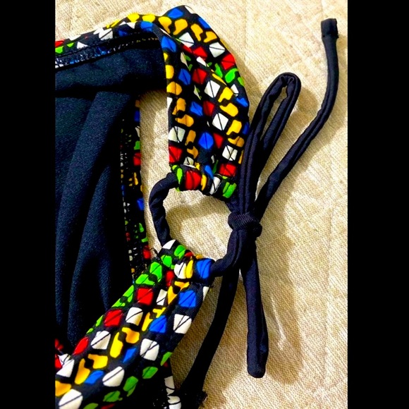 Multicolored bikini bottom - Picture 2 of 3